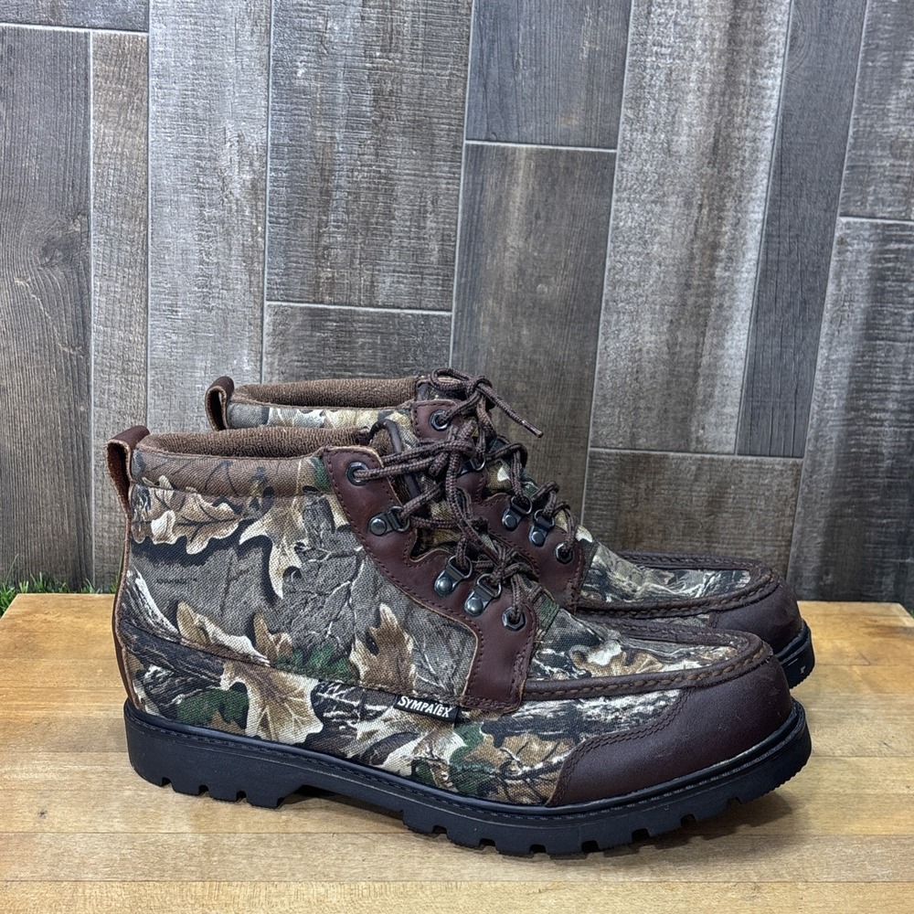 Field & Stream Men's 13 Camo Hunting Boots Sympatex Waterproof Rugged